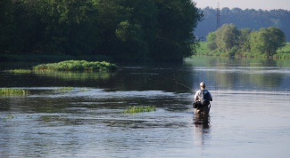 Как рыбачить в проточной реке