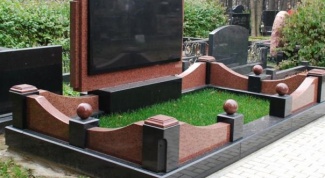 How to mount a granite monument in the cemetery