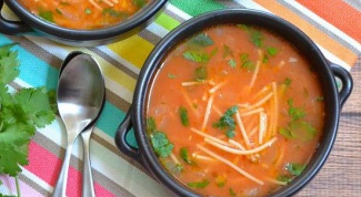 Как приготовить суп с вермишелью в мексиканском стиле