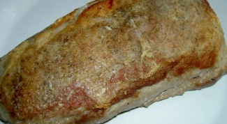 Рецепт приготовления свиной грудинки в духовке