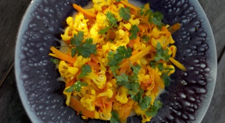 Как приготовить цветную капусту с апельсином