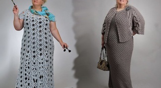 Knitted dresses for fat women 