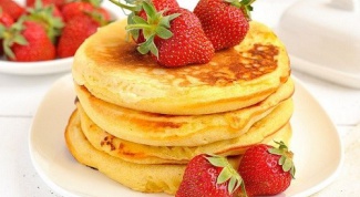 How to make fluffy pancakes from milk powder 