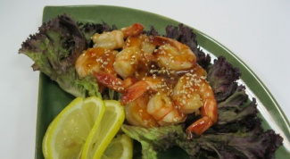 How to cook shrimp with mussels in teriyaki sauce: recipe
