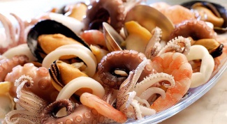 Салат «Ниагара» с морепродуктами 