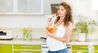 As during pregnancy is not fat: make a proper menu