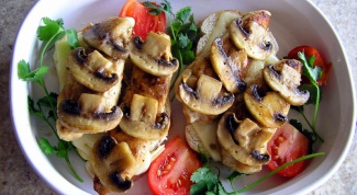 How to cook marinated mushrooms