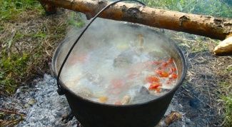 The recipe for fisherman's soup on the fire: the secrets of Russian cuisine 