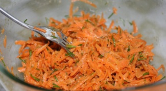 Salad recipes from beet and carrot 