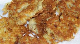 Картофельные деруны: традиционный рецепт