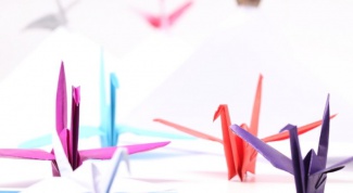 Традиционное японское искусство: оригами из треугольных модулей