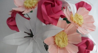 Цветки из бумаги своими руками: создаем вечный букет 