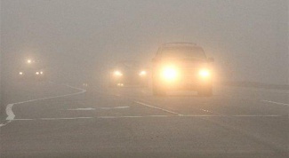 Управление машиной в условиях тумана