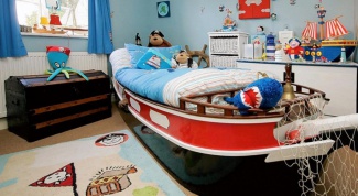 Каюта юного капитана – комната для мальчика в морском стиле