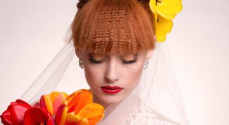Особенности макияжа для рыжеволосых невест