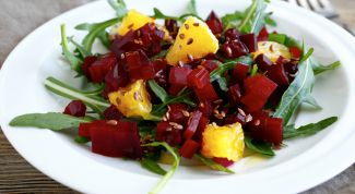 Рецепты простых и полезных блюд: салат из свеклы 
