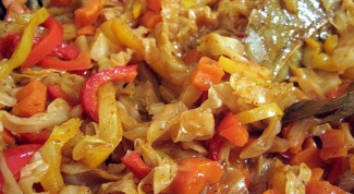 How to cook vegetable stew with cabbage