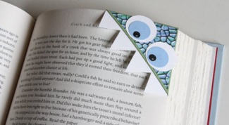 Как сделать закладку для книги из бумаги