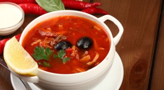Как приготовить традиционный суп солянка