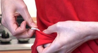  Методы очистки одежды от жвачки
