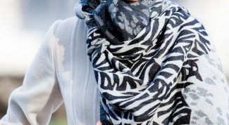 Как красиво завязать шарф, платок, палантин