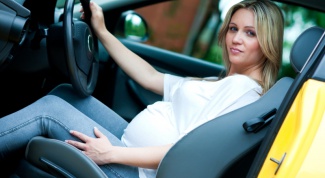 Вождение автомобиля во время беременности
