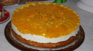 Готовим персиковый торт