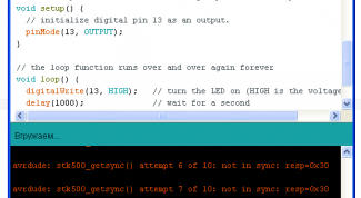 Arduino не программируется: что делать при ошибке "not in sync: resp=0x30"