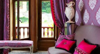 The use of luxury fabrics in the interior