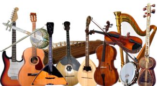 Musical instruments of the peoples of the world