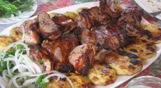 How to cook a juicy kebab in Armenian