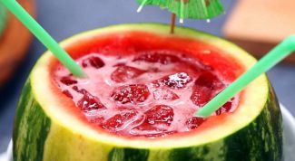 How to cook fruit Cup watermelon