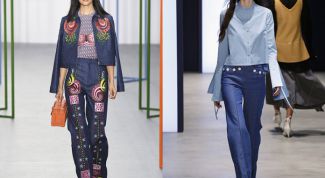 Jeans are always popular. The trend of the past