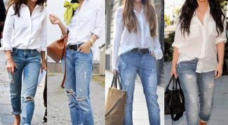 Как носить рубашку с джинсами: 5 модных вариантов