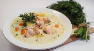 Финский суп с лососем "Лохикейто"
