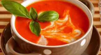 Как приготовить томатный суп-пюре со сливками