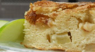 Как испечь вкусный пирог с яблоками на кефире 