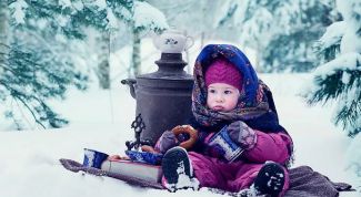 Правила безопасной прогулки с ребенком зимой