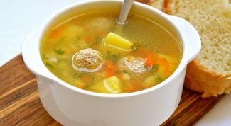 Как вкусно приготовить суп с фрикадельками и рисом