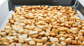 Как сушить сухари из хлеба в духовке: простой традиционный способ
