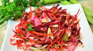 Как приготовить полезный витаминный салат из моркови и свеклы