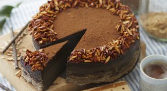 Как приготовить блинный торт с шоколадным муссом