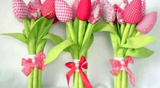 Как сшить тюльпан в стиле тильда