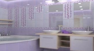 Сиреневая ванна: 5 вариантов оформления интерьера