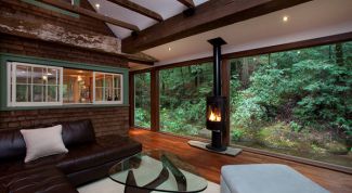 Дачный домик в лесу: правила хорошего интерьера