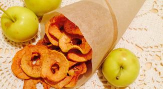 Как приготовить вкусные яблочные чипсы 