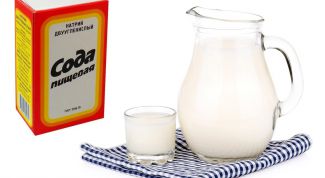 Молоко с содой от кашля: как принимать и лечебные свойства