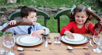 Поведение ребенка за столом: советы родителям