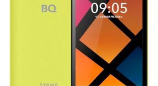 Смартфон BQ Strike 5020: характеристики и описание
