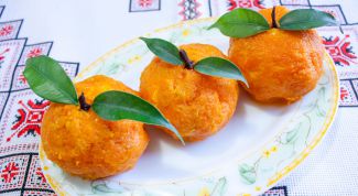 Как сделать сырные шарики "Мандаринки" с чесноком и морковью 